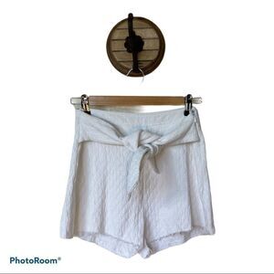 VOGE Boutique Distressed Hem Shorts